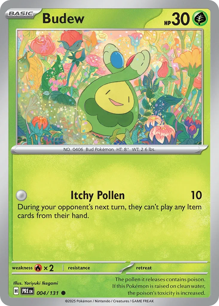 004/131 from Prismatic Evolutions Card List Common Pokemon Card