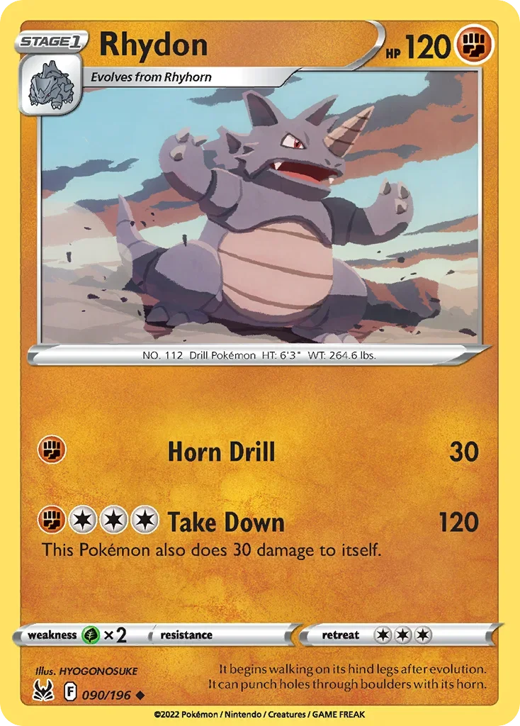 090/196 from Lost Origin Uncommon Pokemon Card