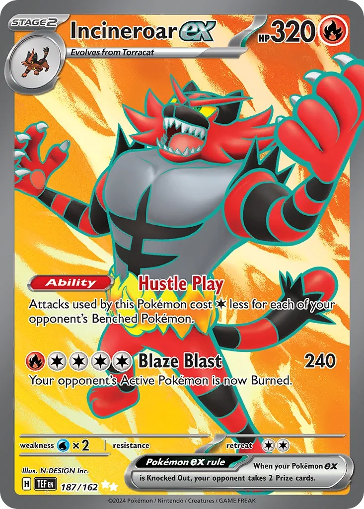 187/162 from Temporal Forces Ultra Rare Pokemon Card