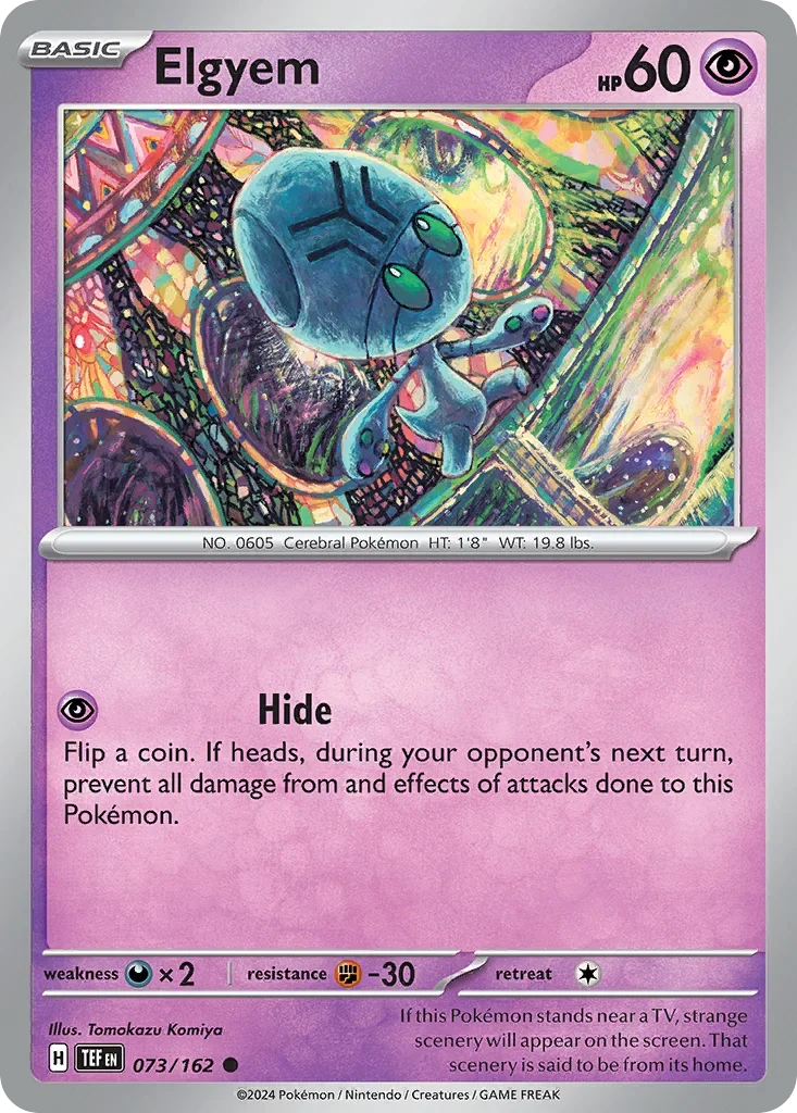 073/162 from Temporal Forces Common Pokemon Card