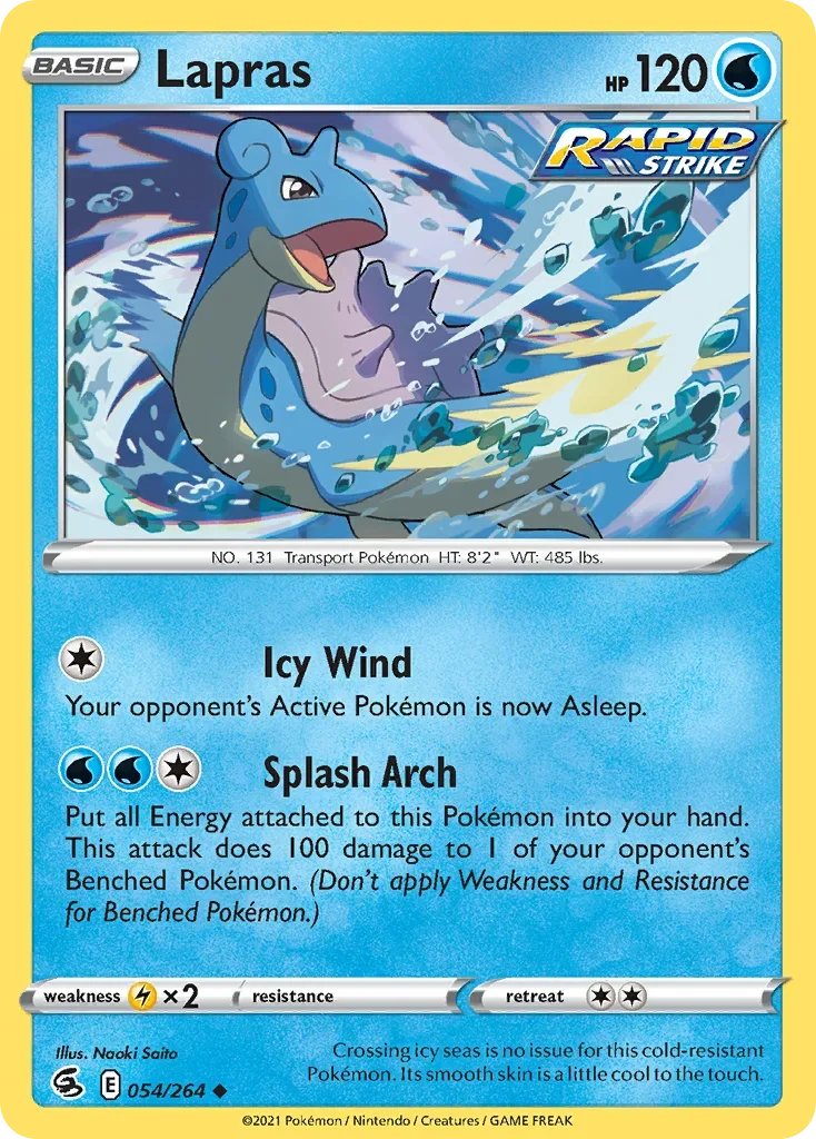 054/264 from Fusion Strike Uncommon Pokemon Card