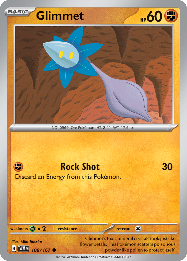 108/167 from Twilight Masquerade Common Pokemon Card