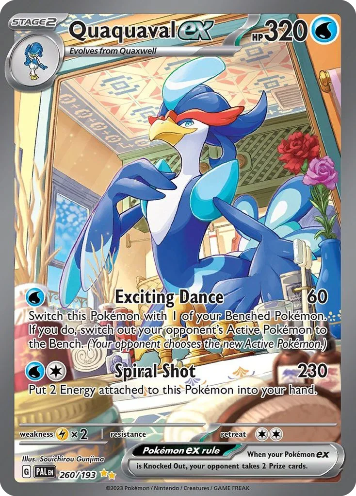 260/193 from Paldea Evolved Special Illustration Rare Pokemon Card
