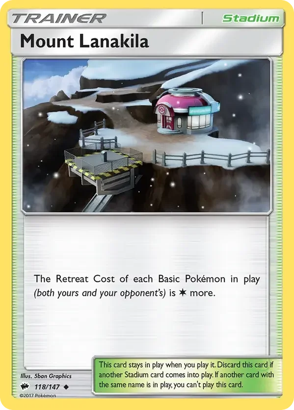 118/147 from Burning Shadows Uncommon Trainer Card