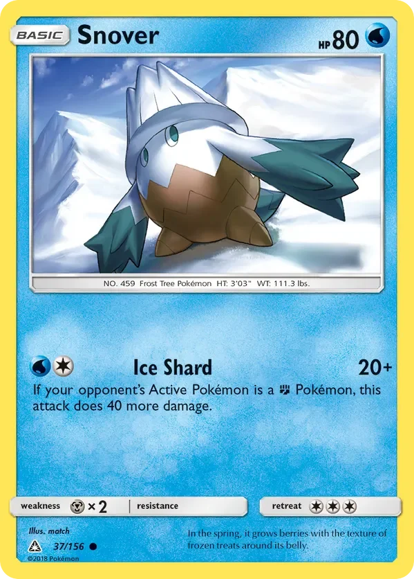 37/156 from Ultra Prism Common Pokemon Card