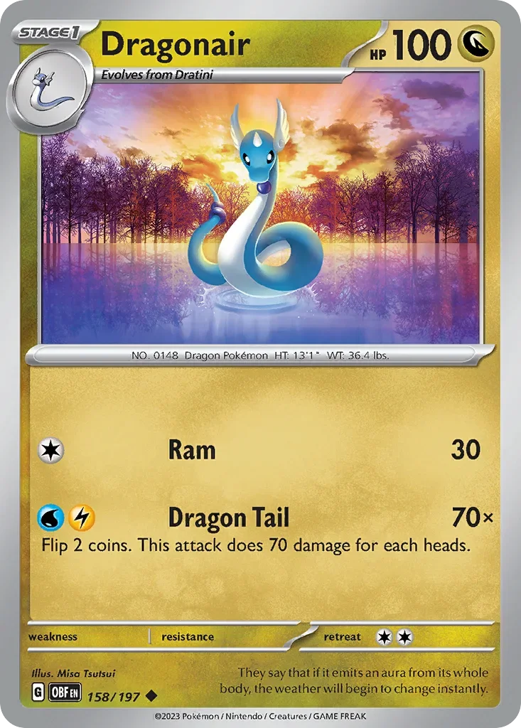 158/197 from Obsidian Flames Uncommon Pokemon Card