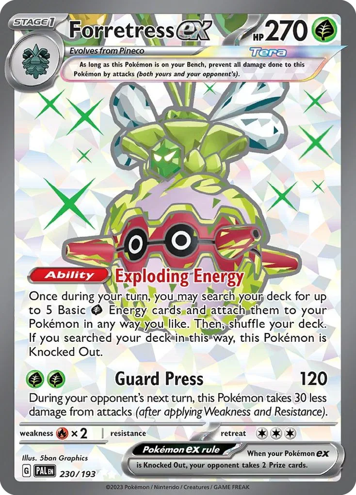 230/193 from Paldea Evolved Ultra Rare Pokemon Card