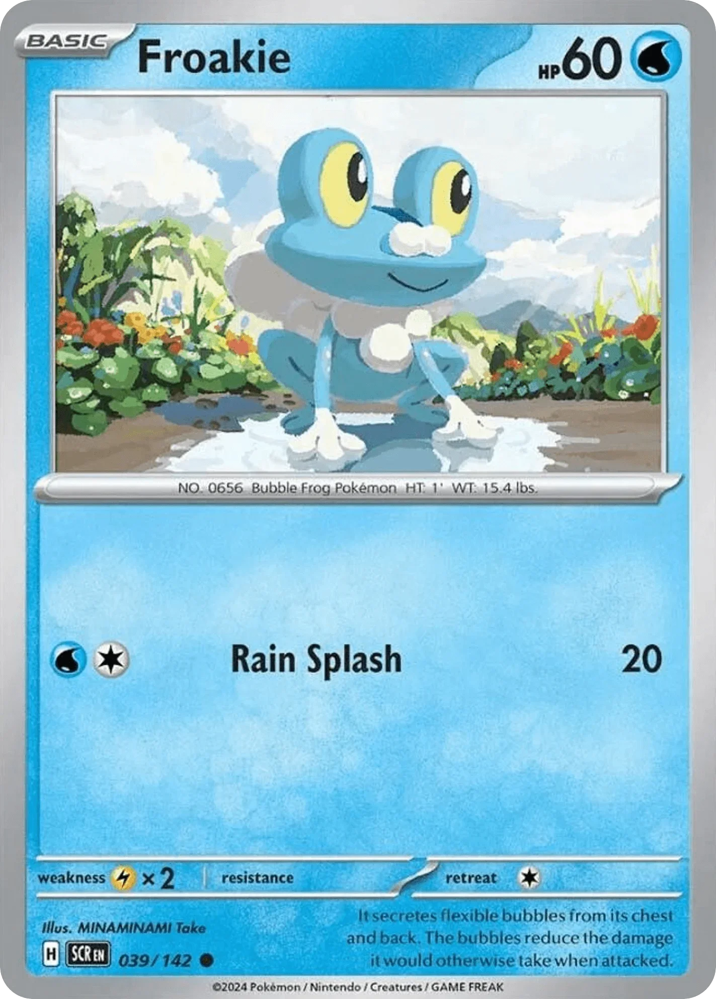 039/142 from Stellar Crown Card List Common Pokemon Card