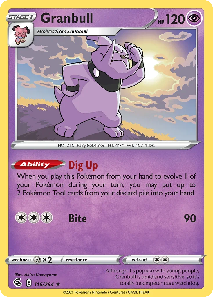 116/264 from Fusion Strike Rare Pokemon Card