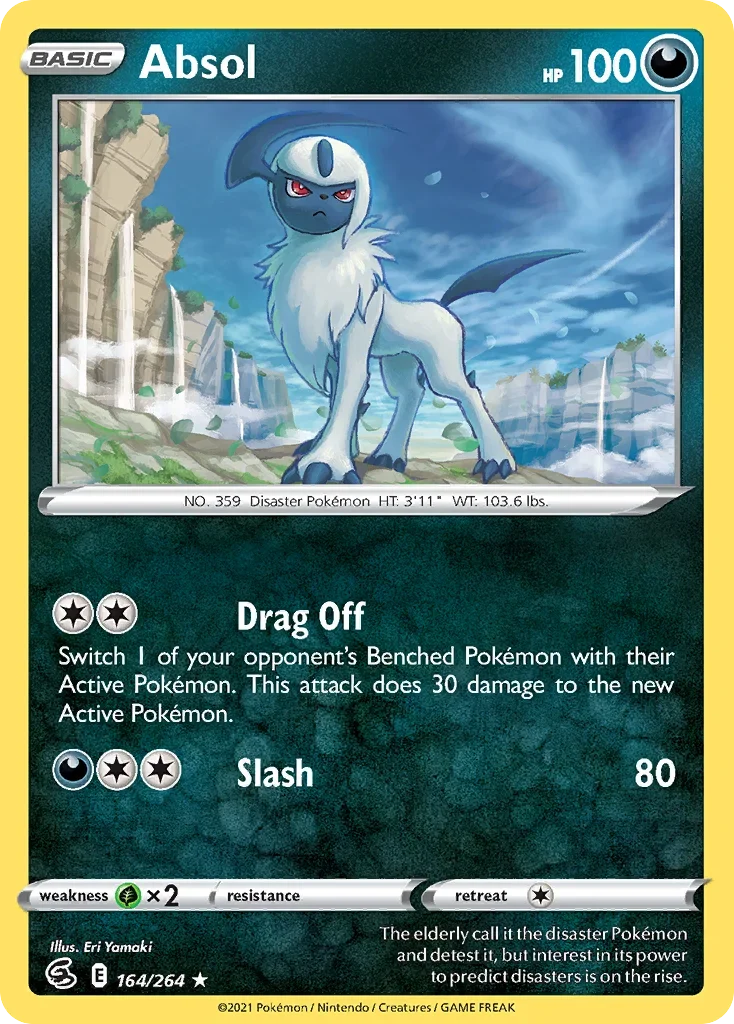 164/264 from Fusion Strike Rare Pokemon Card