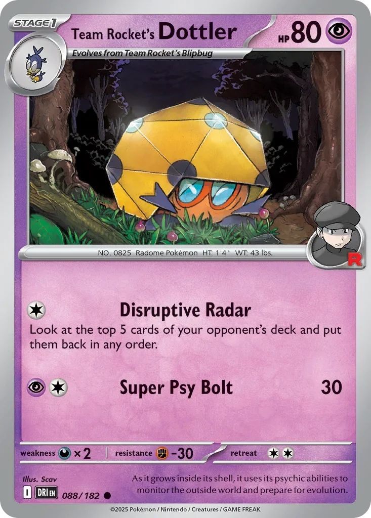 088/182 from Destined Rivals Common Pokemon Card
