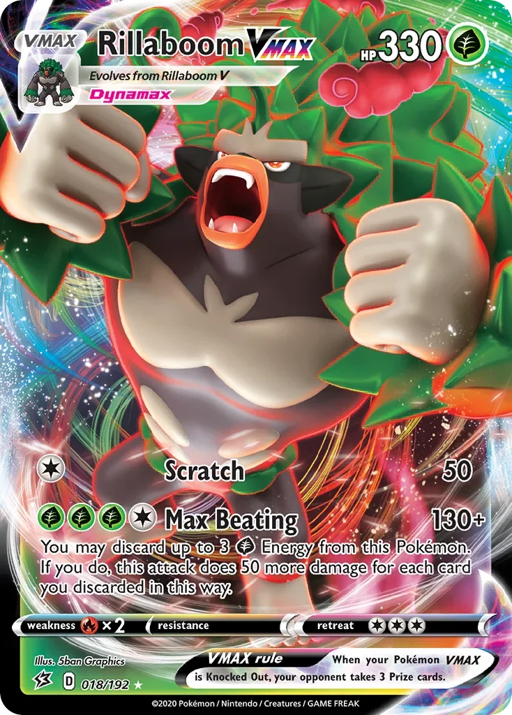 018/192 from Rebel Clash Ultra Rare Pokemon Card