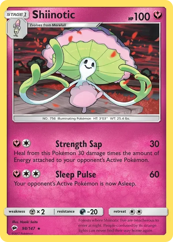 098/147 from Burning Shadows Rare Pokemon Card