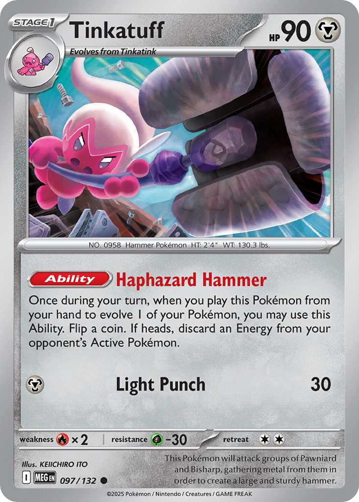 097/132 from Mega Evolution Common