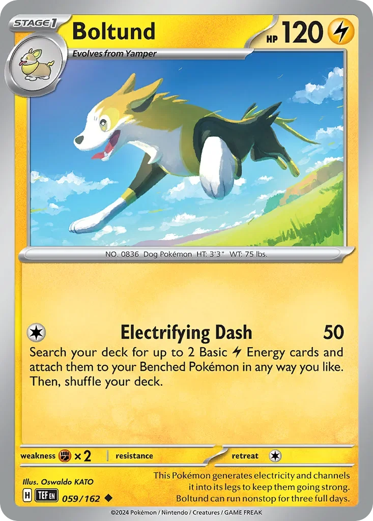 059/162 from Temporal Forces Card List Uncommon Pokemon Card