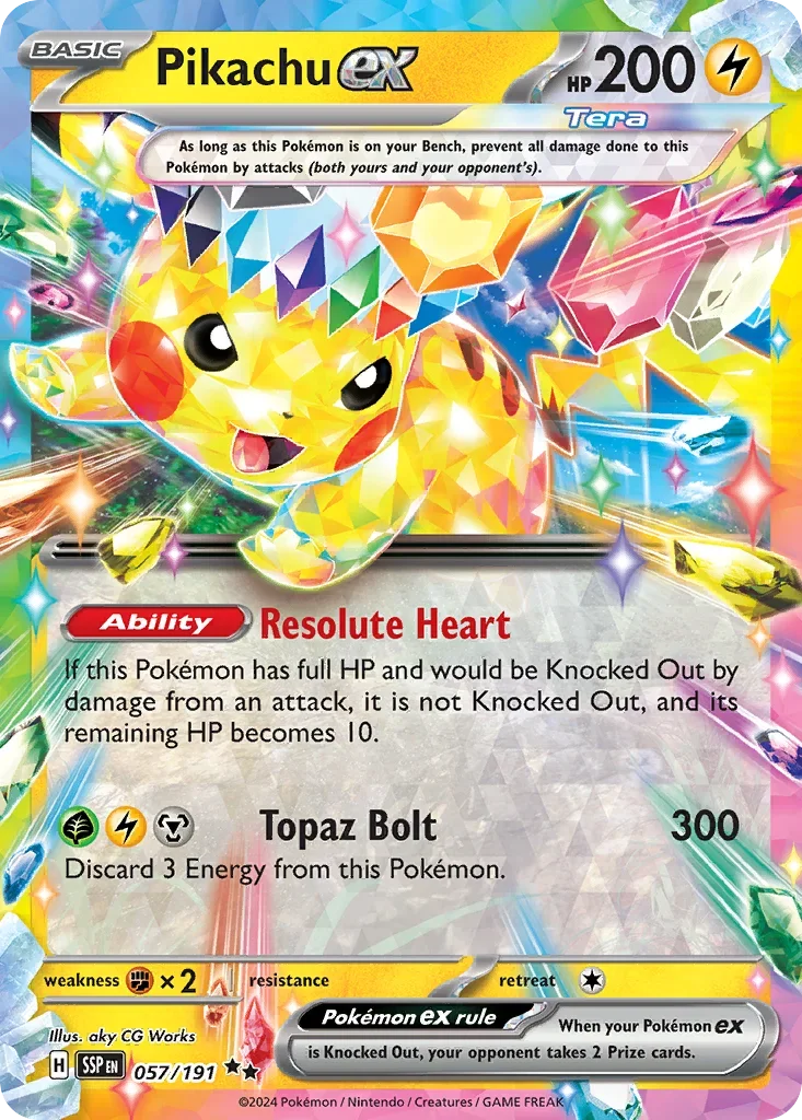 057/191 from Surging Sparks Card List Double Rare Pokemon Card