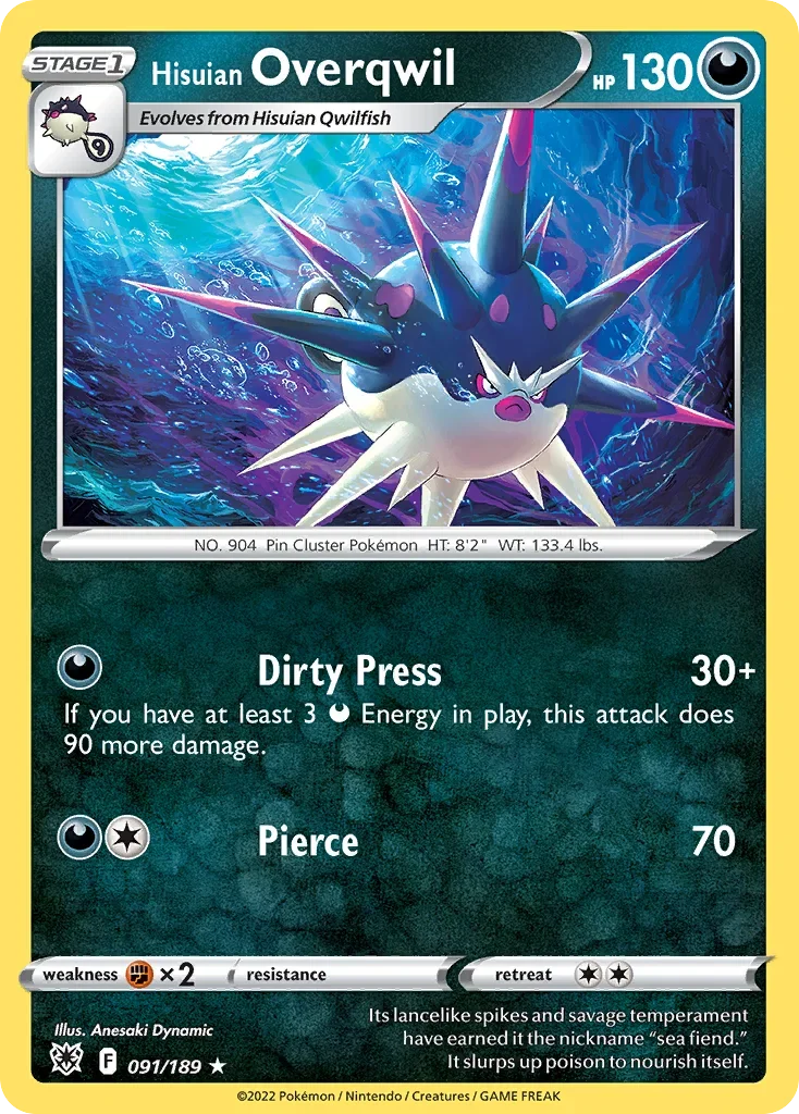 091/189 from Astral Radiance Rare Pokemon Card