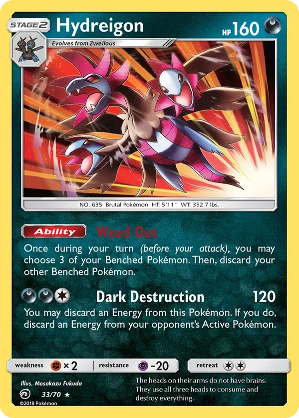 33/70 from Dragon Majesty Holo Rare Pokemon Card