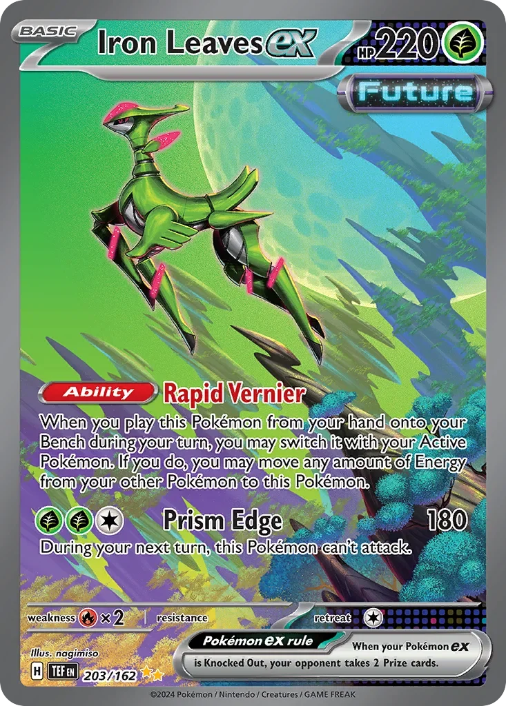 203/162 from Temporal Forces Special Illustration Rare Pokemon Card