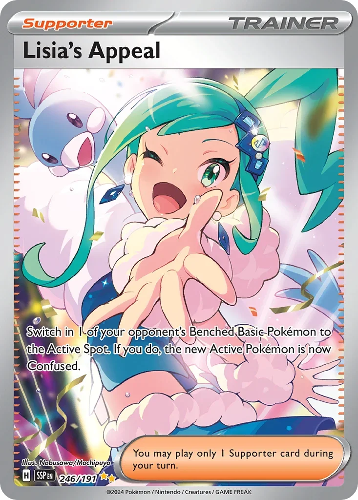 246/191 from Surging Sparks Card List Special Illustration Rare Pokemon Card