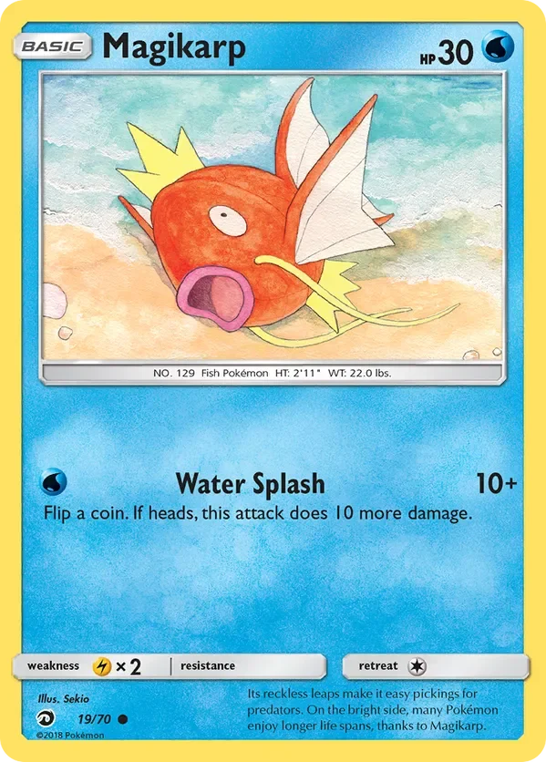 19/70 from Dragon Majesty Common Pokemon Card