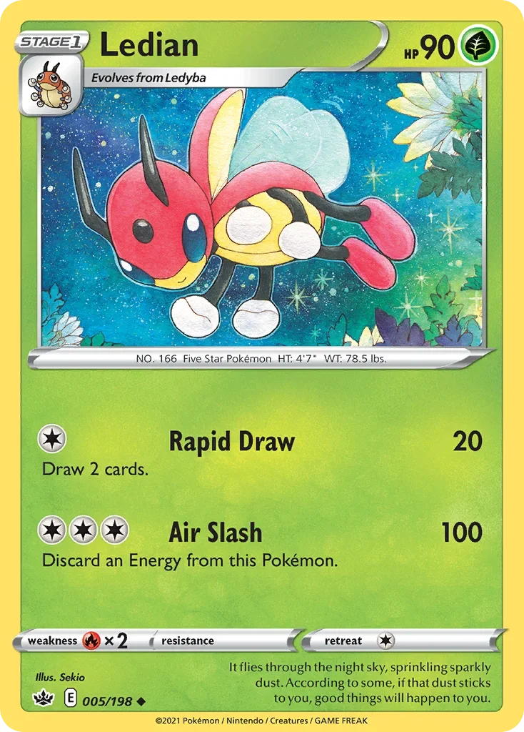 005/198 from Chilling Reign Uncommon Pokemon Card
