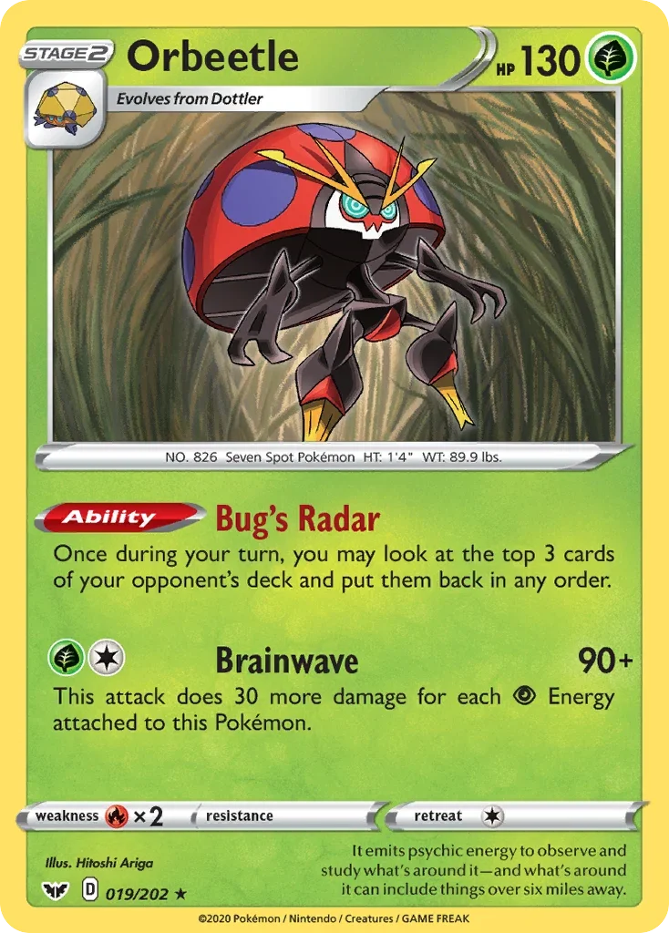 019/202 from Sword & Shield Rare Pokemon Card