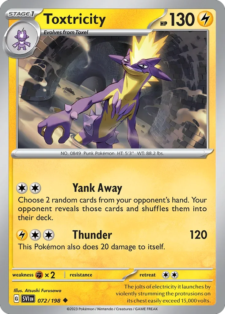 072/198 from Scarlet & Violet Uncommon Pokemon Card