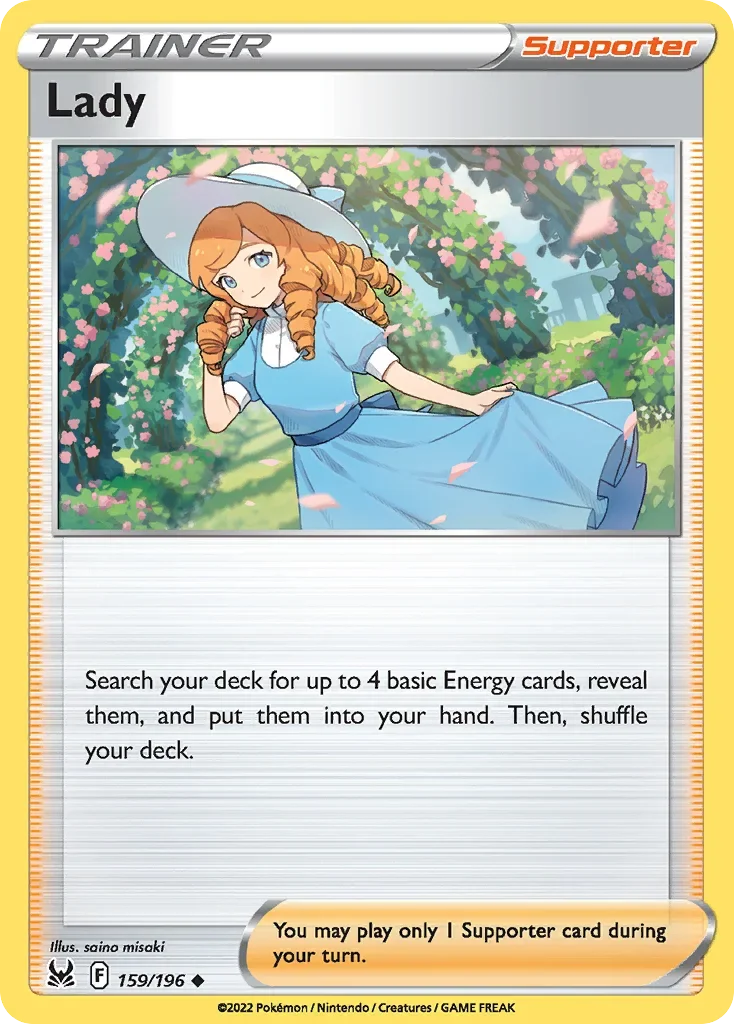 159/196 from Lost Origin Uncommon Pokemon Card