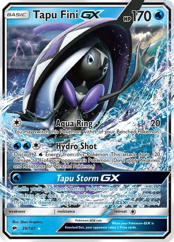39/147 from Burning Shadows Ultra Rare Pokemon Card