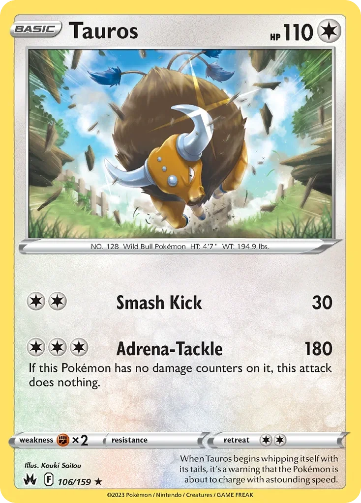 106/159 from Crown Zenith Rare Pokemon Card