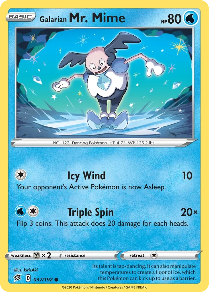 037/192 from Rebel Clash Common Pokemon Card