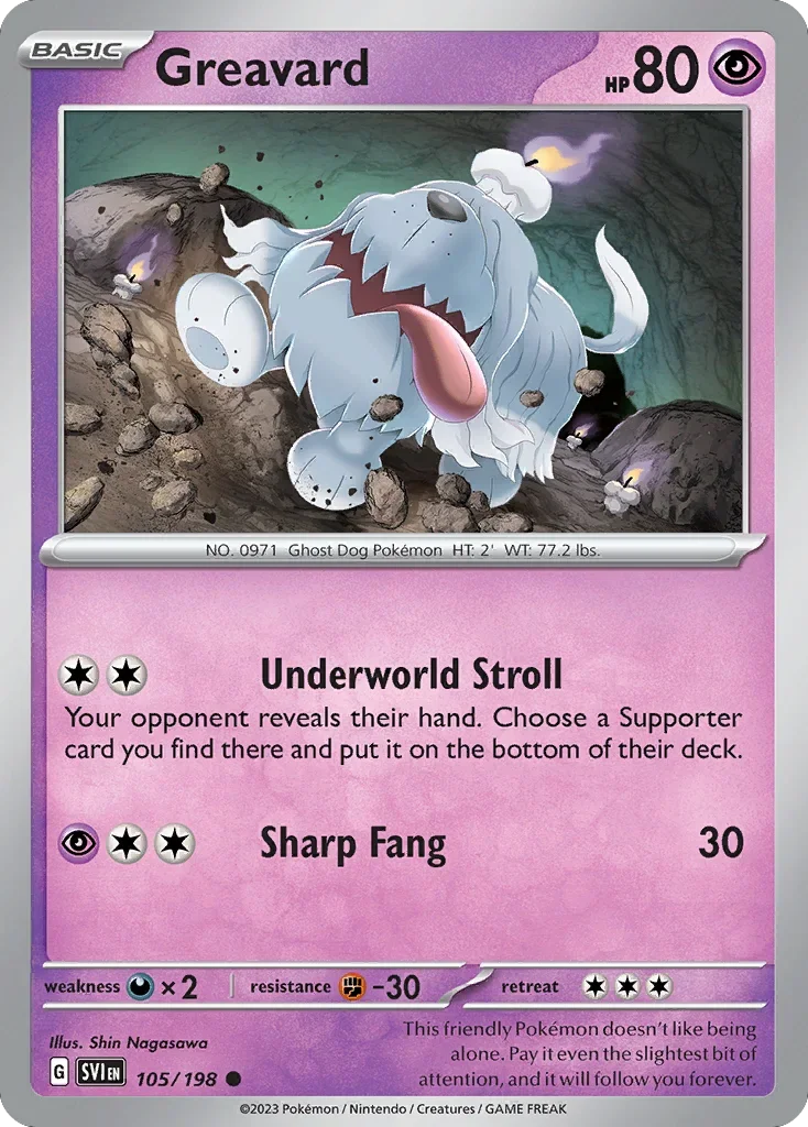 105/198 from Scarlet & Violet Common Pokemon Card