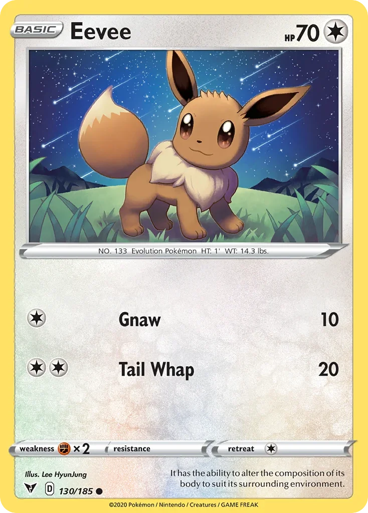 130/185 from Vivid Voltage Common Pokemon Card