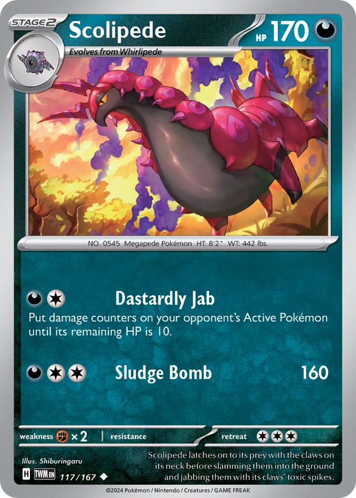 117/167 from Twilight Masquerade Uncommon Pokemon Card