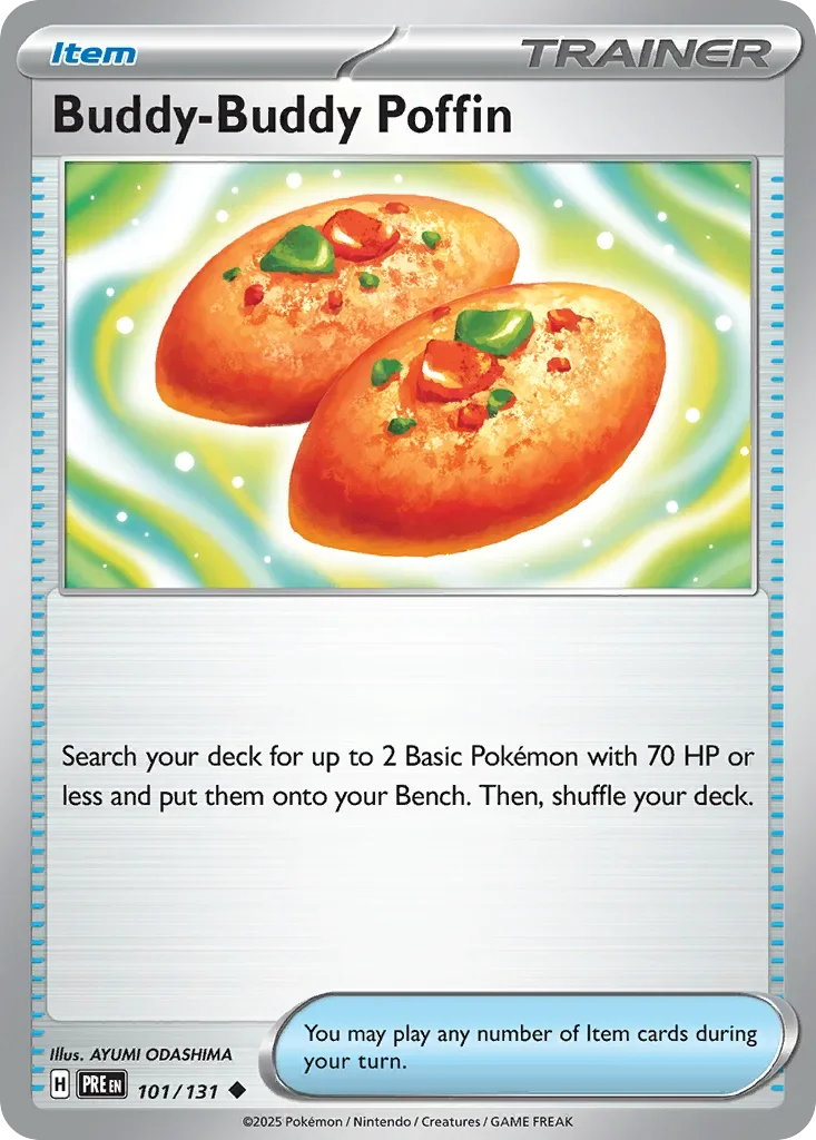 101/131 from Prismatic Evolutions Card List Uncommon Pokemon Card
