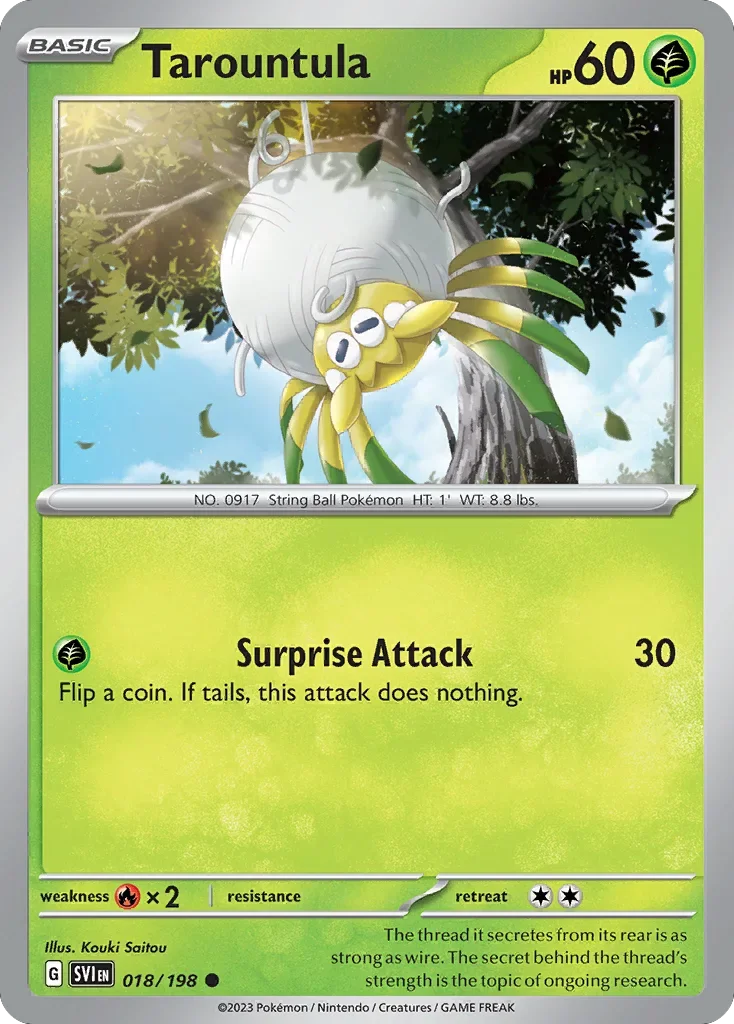 018/198 from Scarlet & Violet Common Pokemon Card