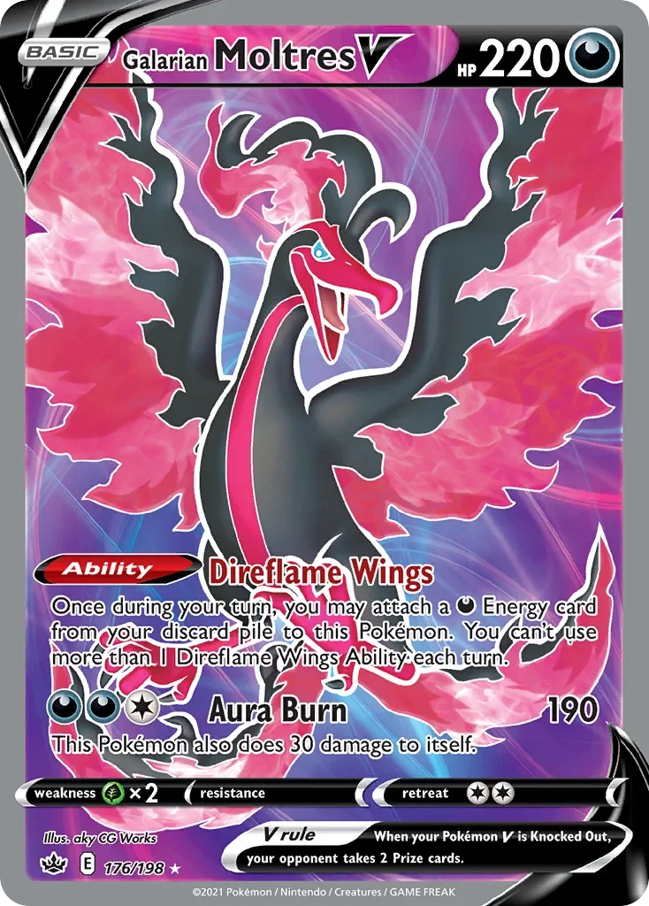 176/198 from Chilling Reign Full Art Pokemon Card