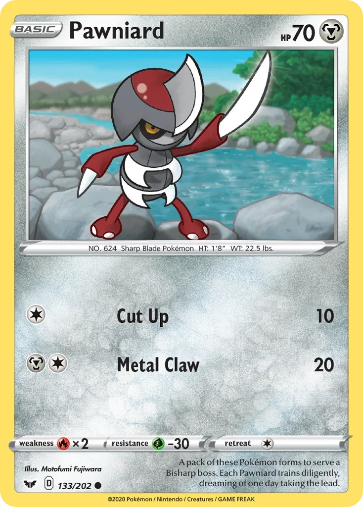 133/202 from Sword & Shield Common Pokemon Card