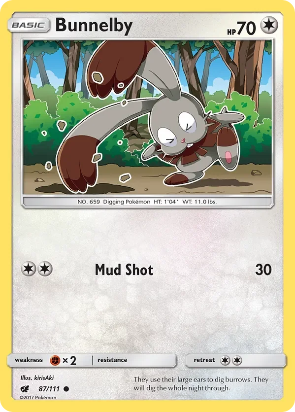 87/111 from Crimson Invasion Common Pokemon Card