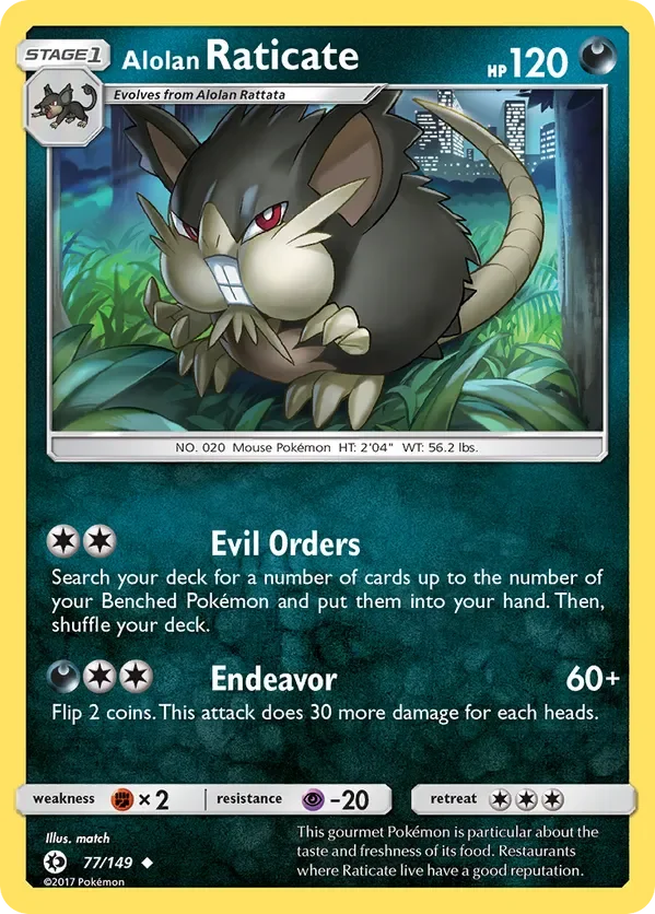 77/149 from Sun & Moon Base Uncommon Pokemon Card
