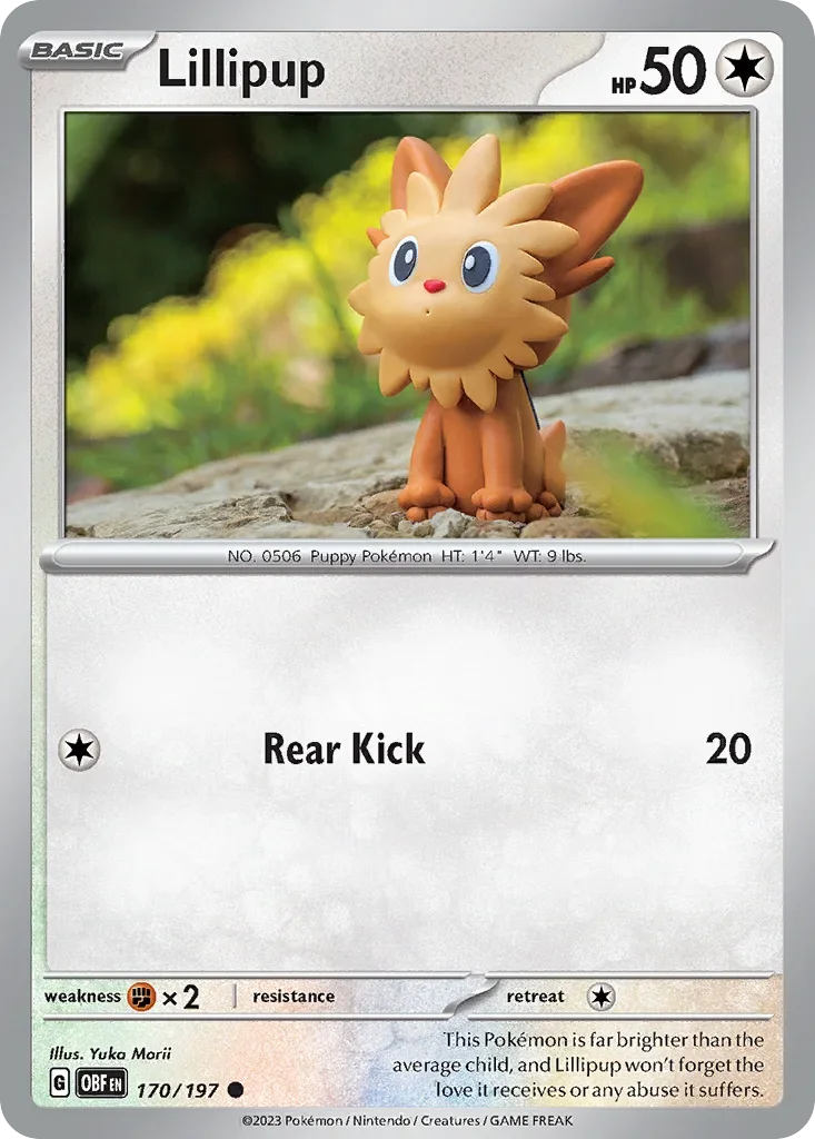 170/197 from Obsidian Flames Common Pokemon Card