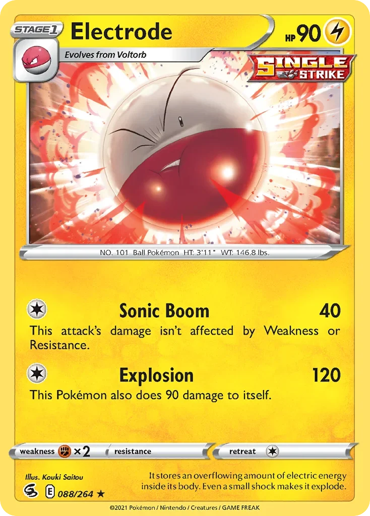 088/264 from Fusion Strike Rare Pokemon Card