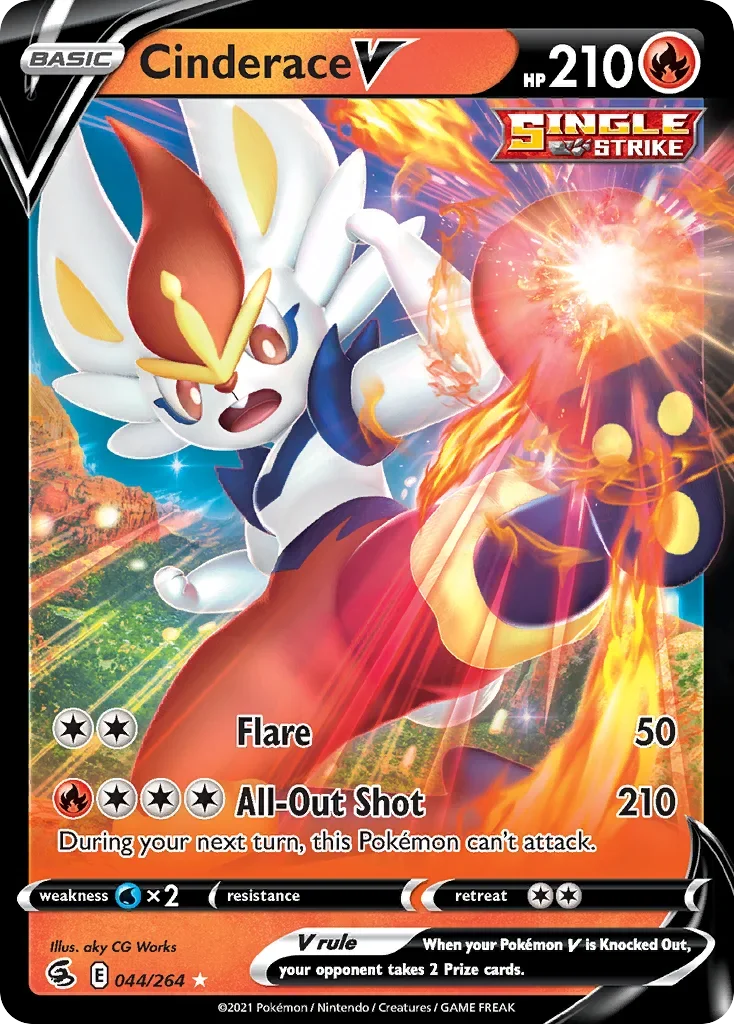 044/264 from Fusion Strike Ultra Rare Pokemon Card