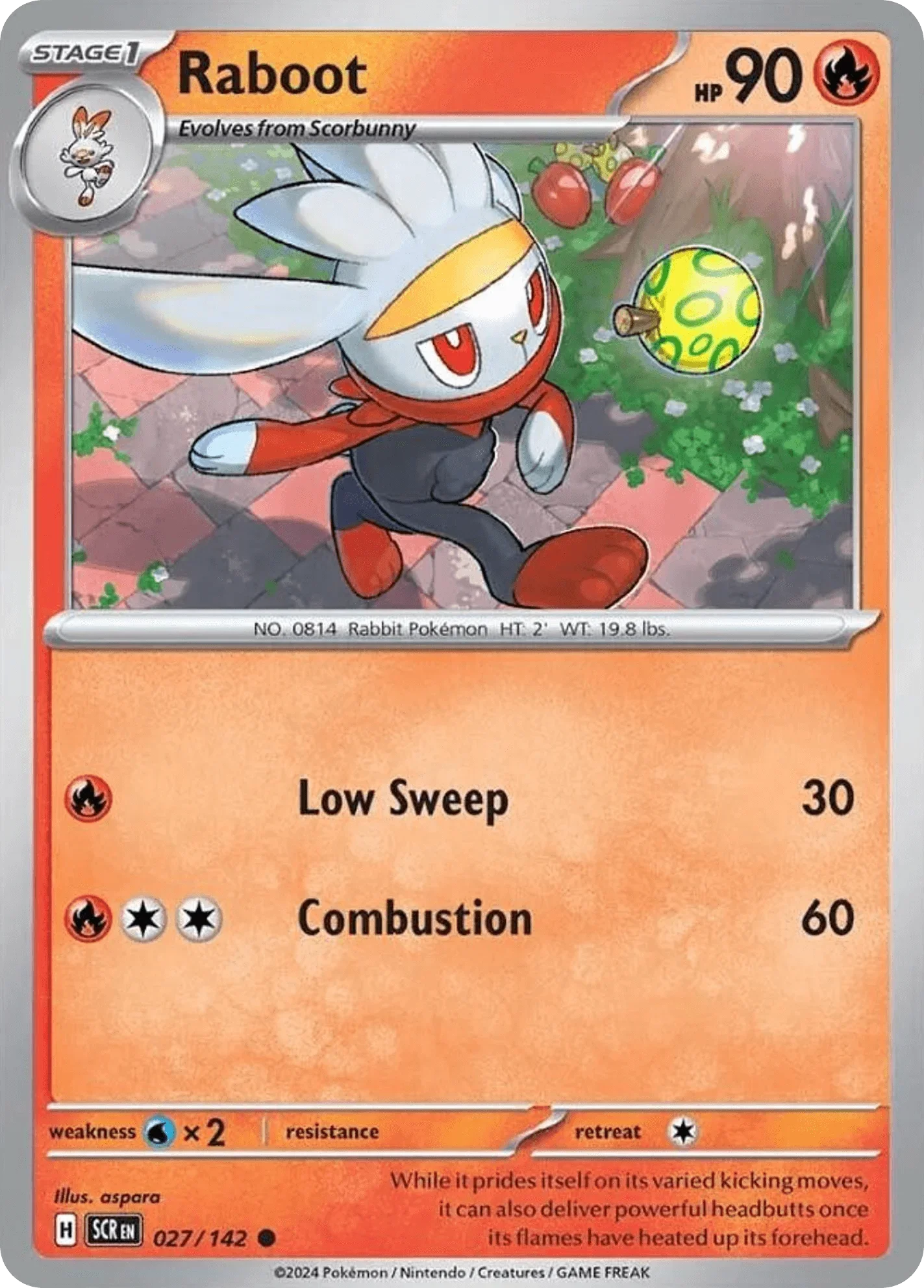027/142 from Stellar Crown Card List Common Pokemon Card