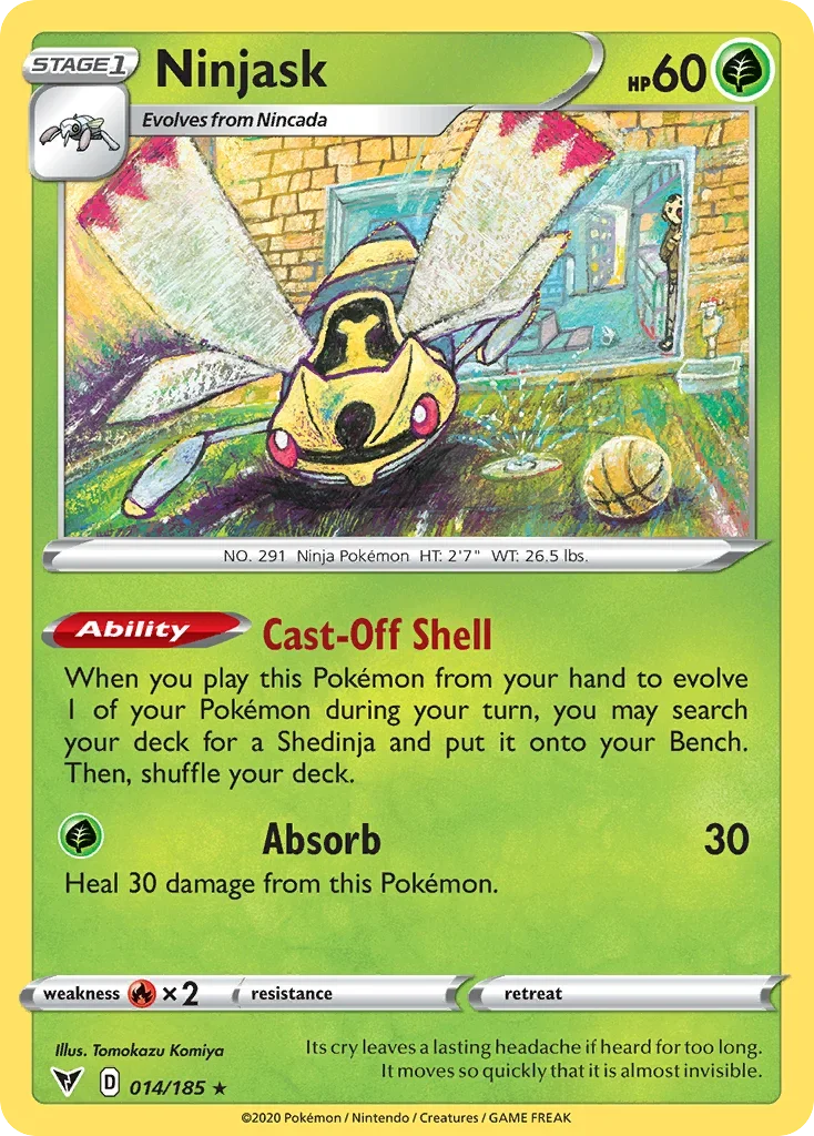 014/185 from Vivid Voltage Rare Pokemon Card