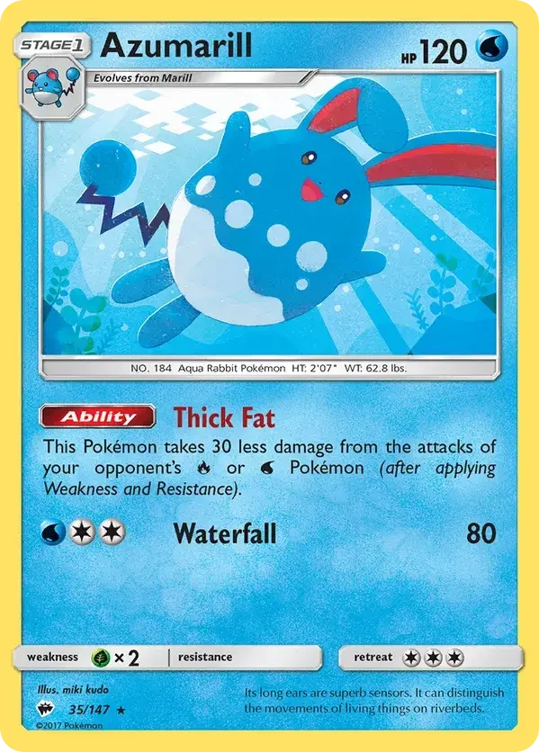 35/147 from Burning Shadows Rare Pokemon Card