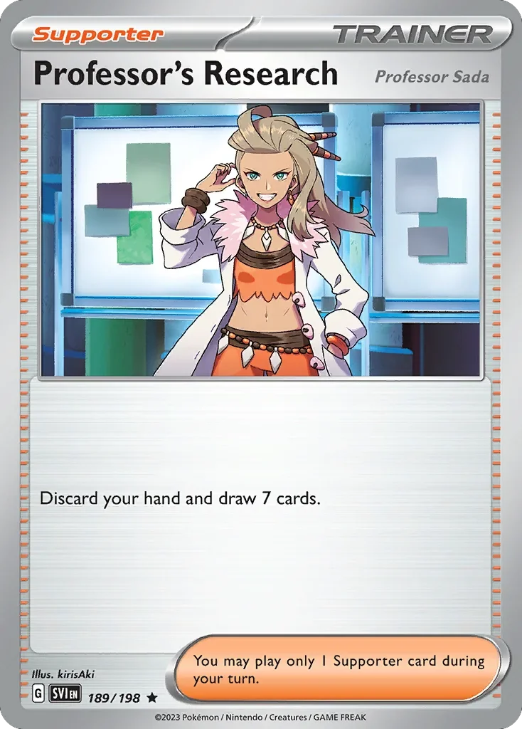 189/198 from Scarlet & Violet Rare Pokemon Card