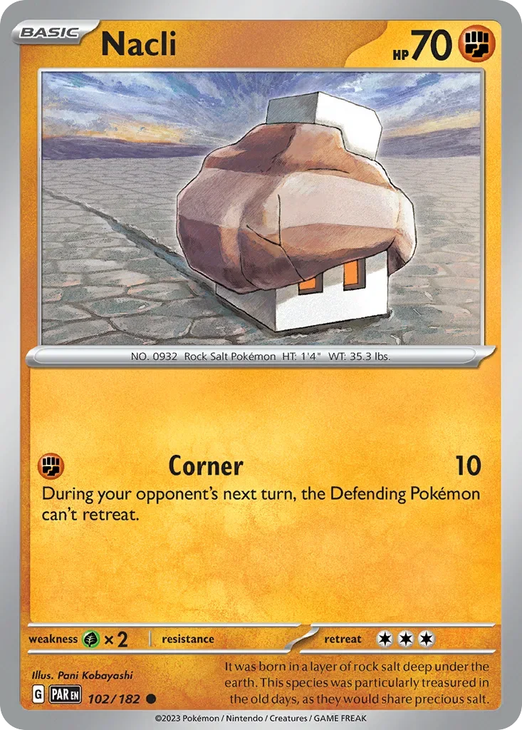 102/182 from Paradox Rift Common Pokemon Card