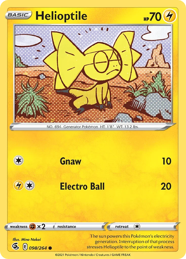 098/264 from Fusion Strike Common Pokemon Card